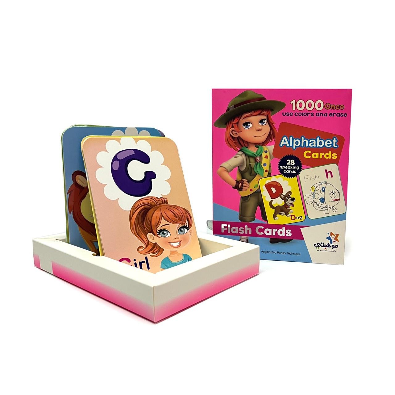 Alphabet Flash Cards - اكتب وامسح