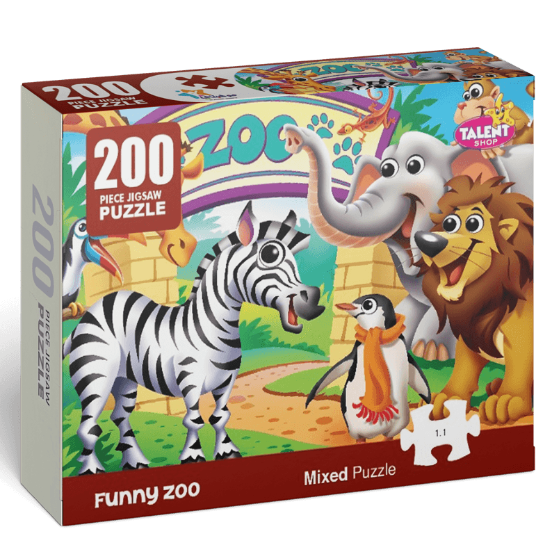 بازل مفكك 200 قطعة
